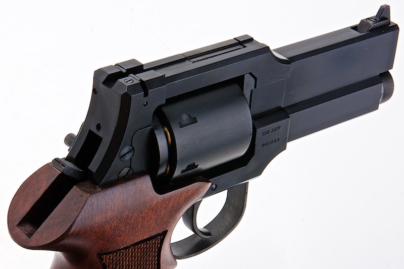 Marushin 4 inch Mateba Gas Revolver (Heavyweight Wood Grip Ver