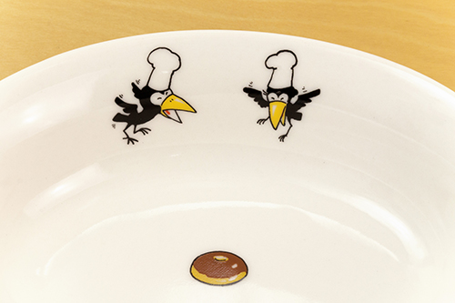 からすのパンやさん カレー皿 | 絵本ナビ | グッズ・通販