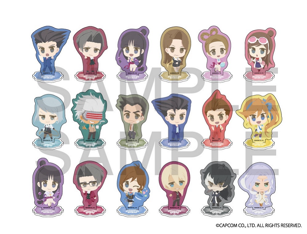 逆転裁判 ふわぽにシリーズ アクリルスタンド（綾里 千尋）