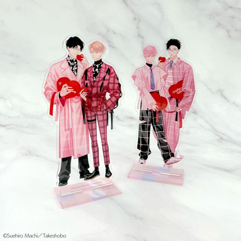 末広マチ先生×COLLABOCAFEHONPO BLANC 2024 等身アクリルスタンド(良＆全)