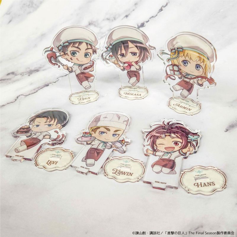 TVアニメ『進撃の巨人』きゃらドリ!! BLANC 2024 アクリルスタンド