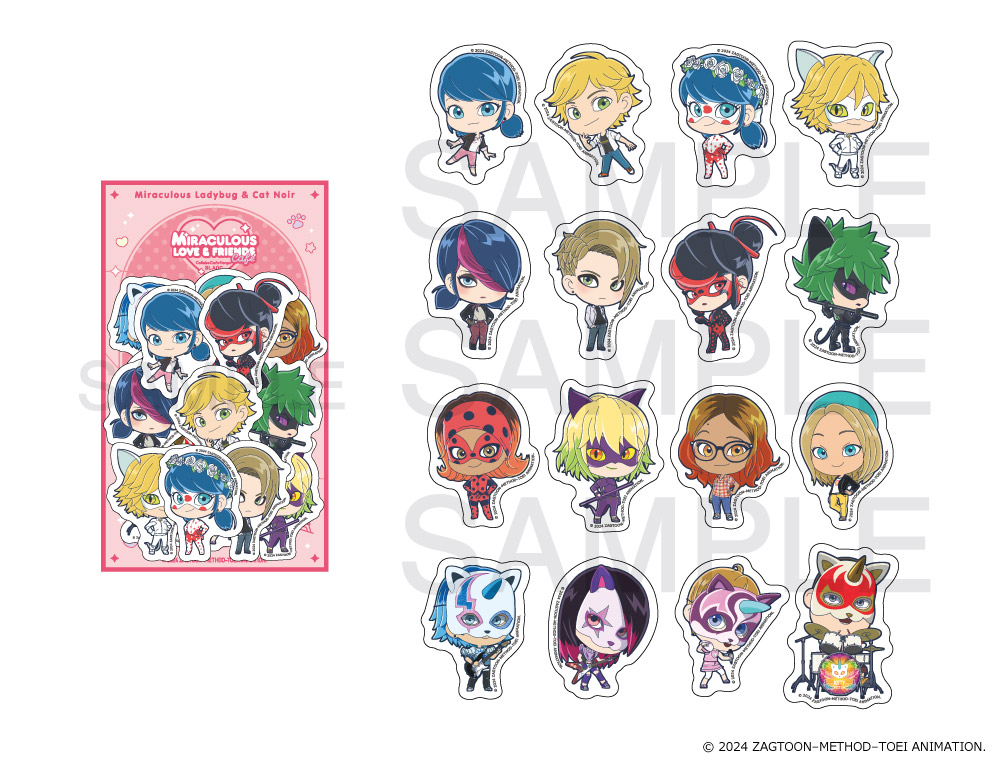 ミラキュラス レディバグ＆シャノワール×COLLABOCAFEHONPO BLANC 2024