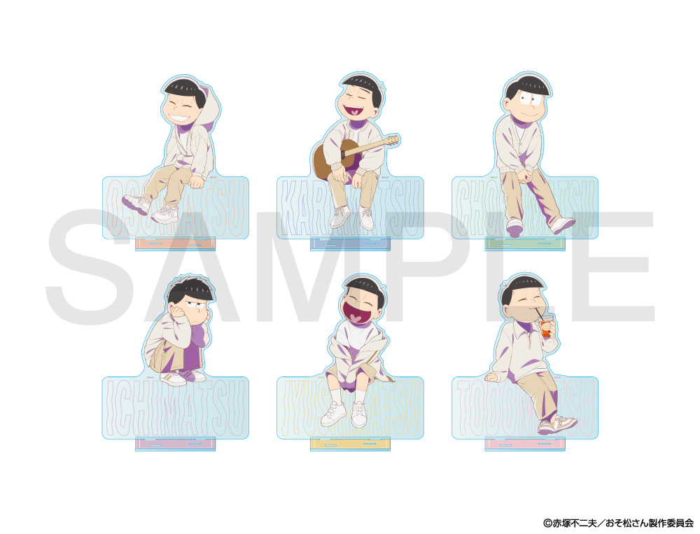 おそ松さん×mixx garden 2025 等身アクリルスタンド(トド松)