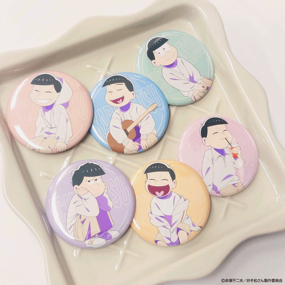 おそ松さん×mixx garden 2025 トレーディング缶バッジ