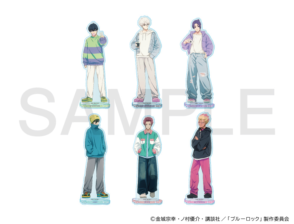 TVアニメ『ブルーロック』×COLLABOCAFEHONPO 2025 等身アクリル