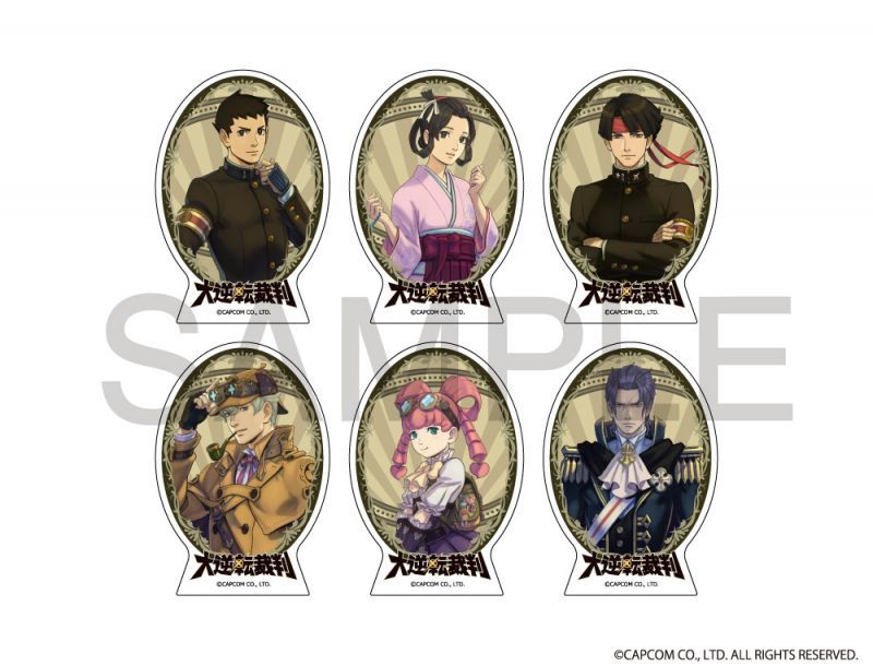 大逆転裁判 オーバルアクリルフレーム（バロック・バンジークス）