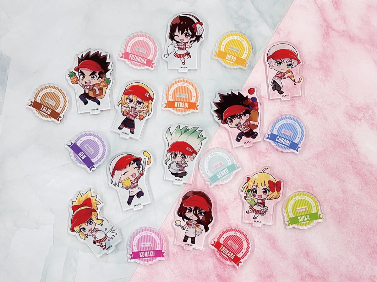 TVアニメ「Dr．STONE」×マリオンクレープ2023 トレーディング