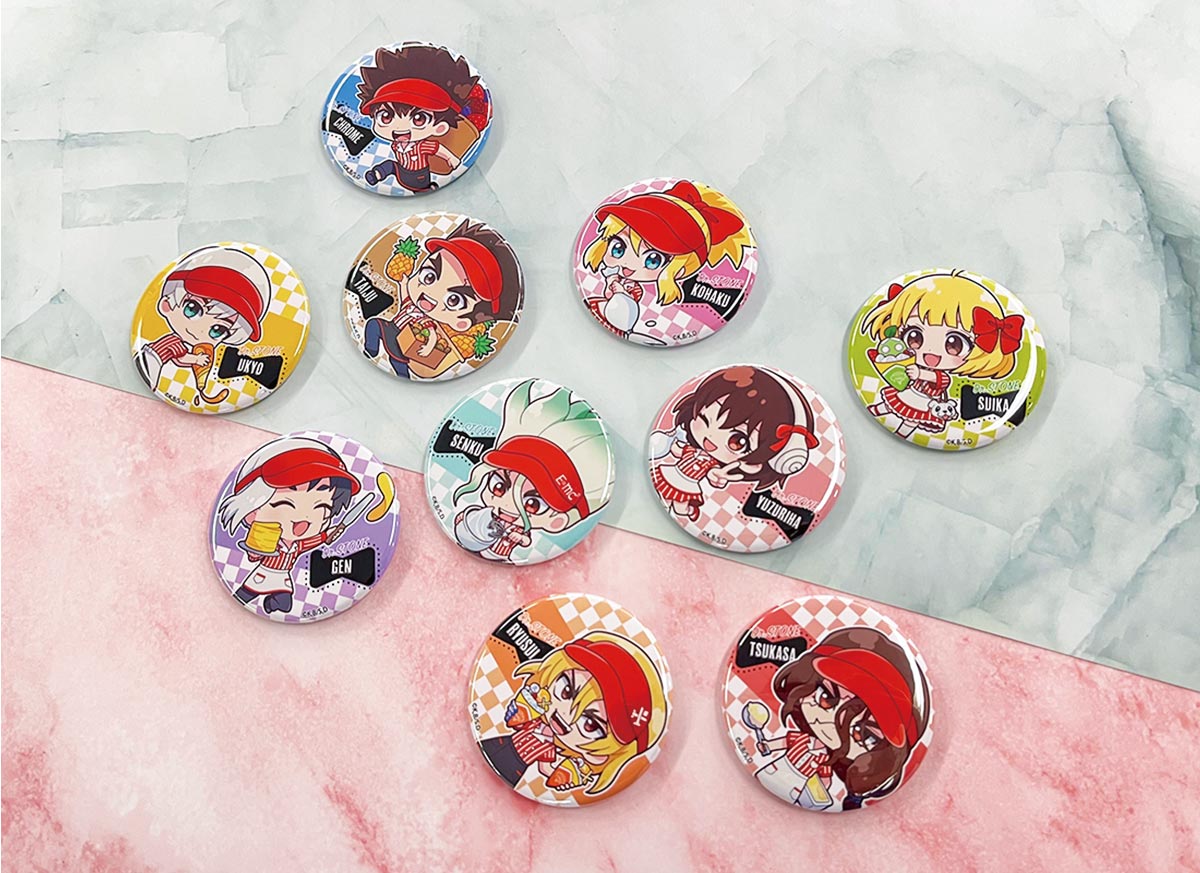 TVアニメ「Dr．STONE」×マリオンクレープ2023 トレーディング缶