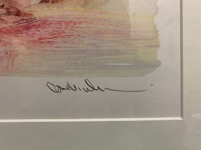 中島潔のリトグラフ『故郷』を買取り致しました。｜栄楽堂