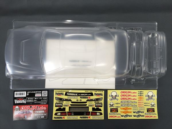 Pandora RC - Nissan Silvia S14 Kouki Origin Labo - (Clear) - #PAB