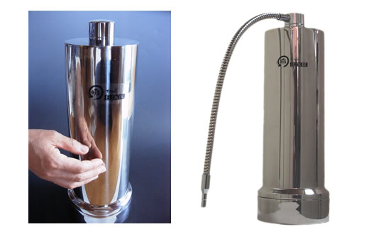 使用素材の安全性【浄水器エリクサーII】