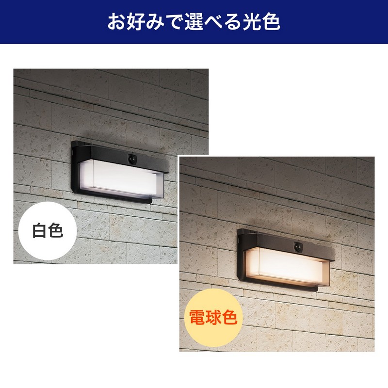 エルパ(ELPA) 二重セード ウォールライト ソーラー充電式 250ルーメン