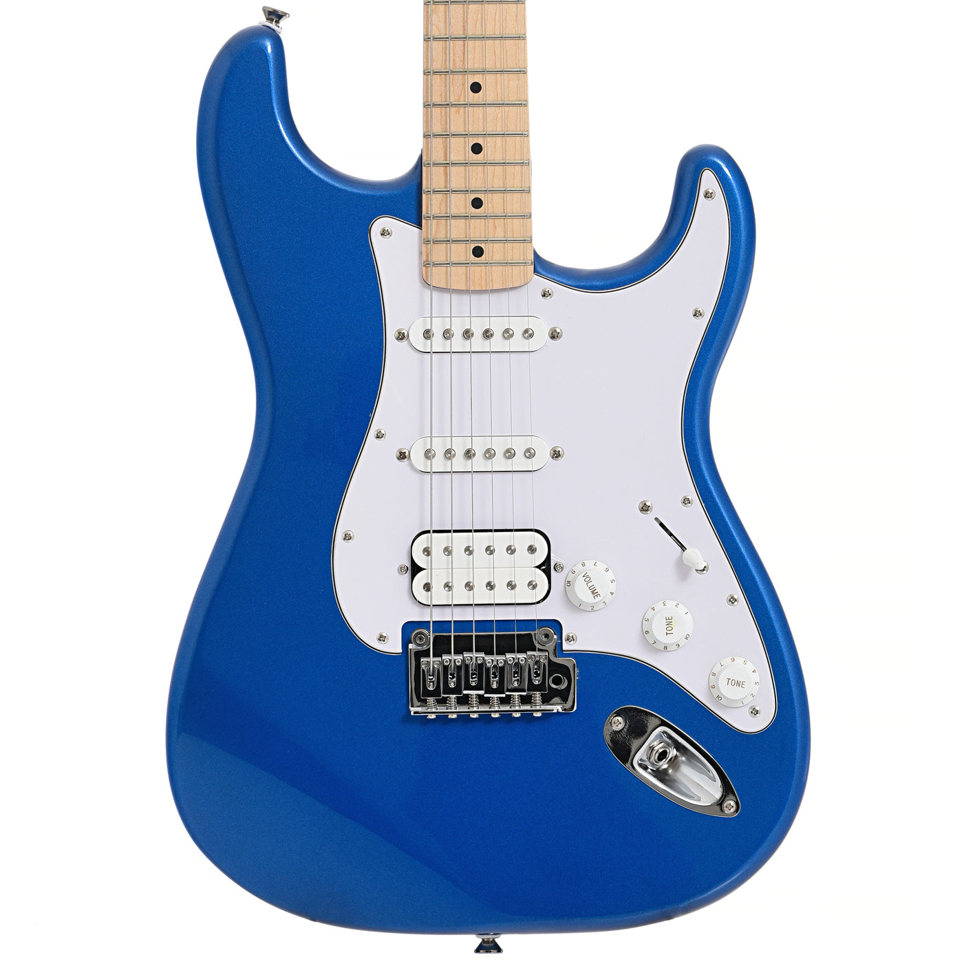 Squier Affinity Series Stratocaster HSS Pack, Lake Placid Blue