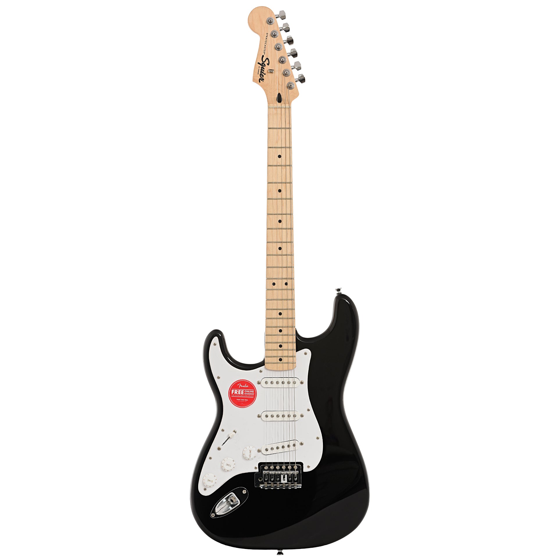 Squier Sonic Stratocaster, Left Handed, Black – Elderly Instruments