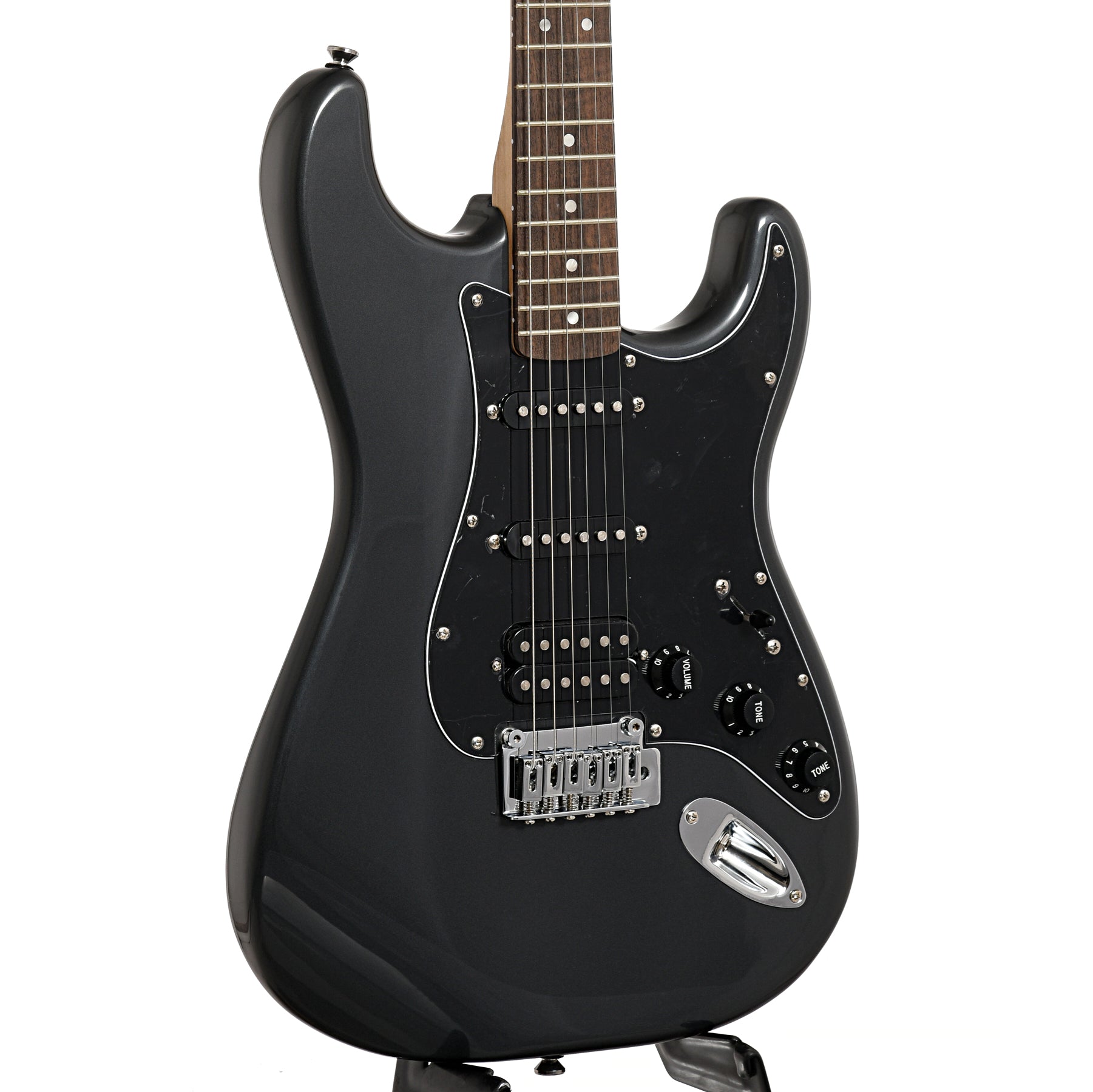 Squier Affinity Series Stratocaster HSS Pack, Charcoal Frost