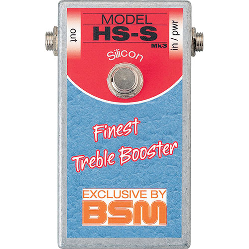 BSM HS-S｜トレブル・ブースター シリコン・トランジスタを使った