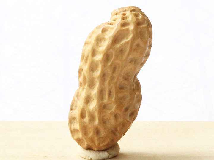 黄楊根付 落花生 A【岡壱名入り】【2018年06月06日公開】｜京都の着物