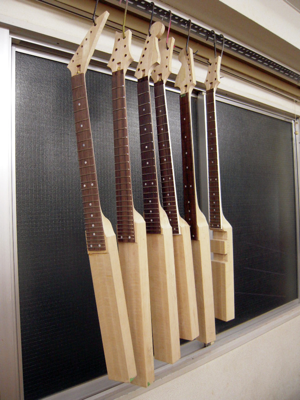 ギター構造 スルーネックモデル | コラム一覧 | ギター製作・ベース