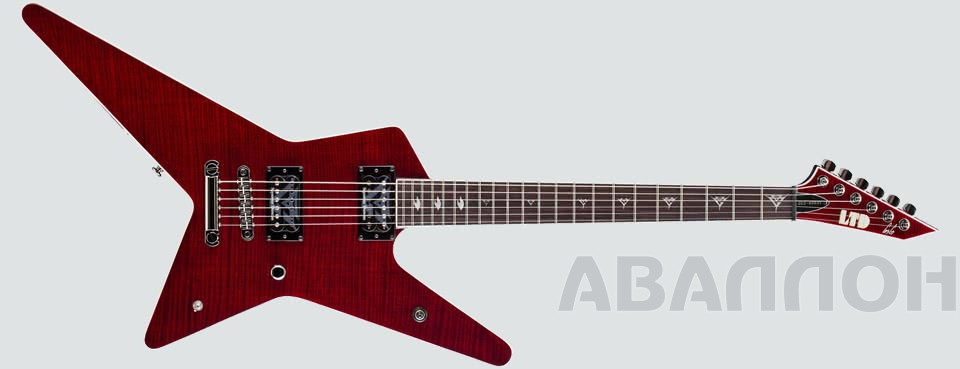 LTD GUS-600 NT See Thru Black Cherry купить с доставкой