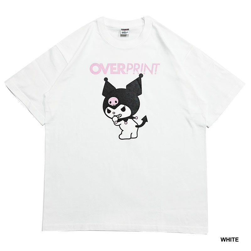 OVER PRINT(オーバープリント)/ KUROMI TEE -2COLOR- | E.S.P. ONLINE