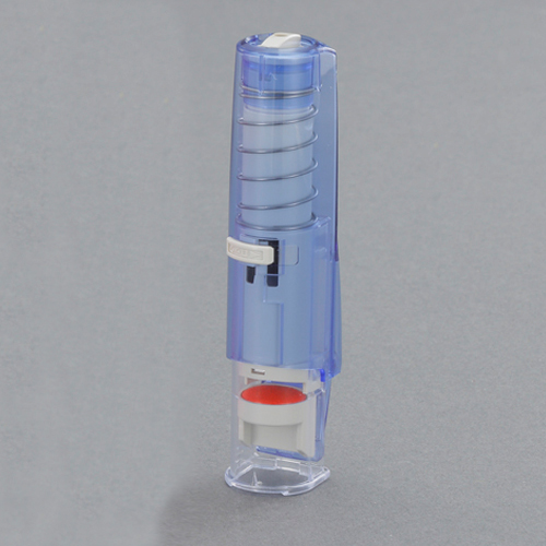 EA762AL-44｜印鑑ホルダー(朱印内蔵型/透明青)のページ -