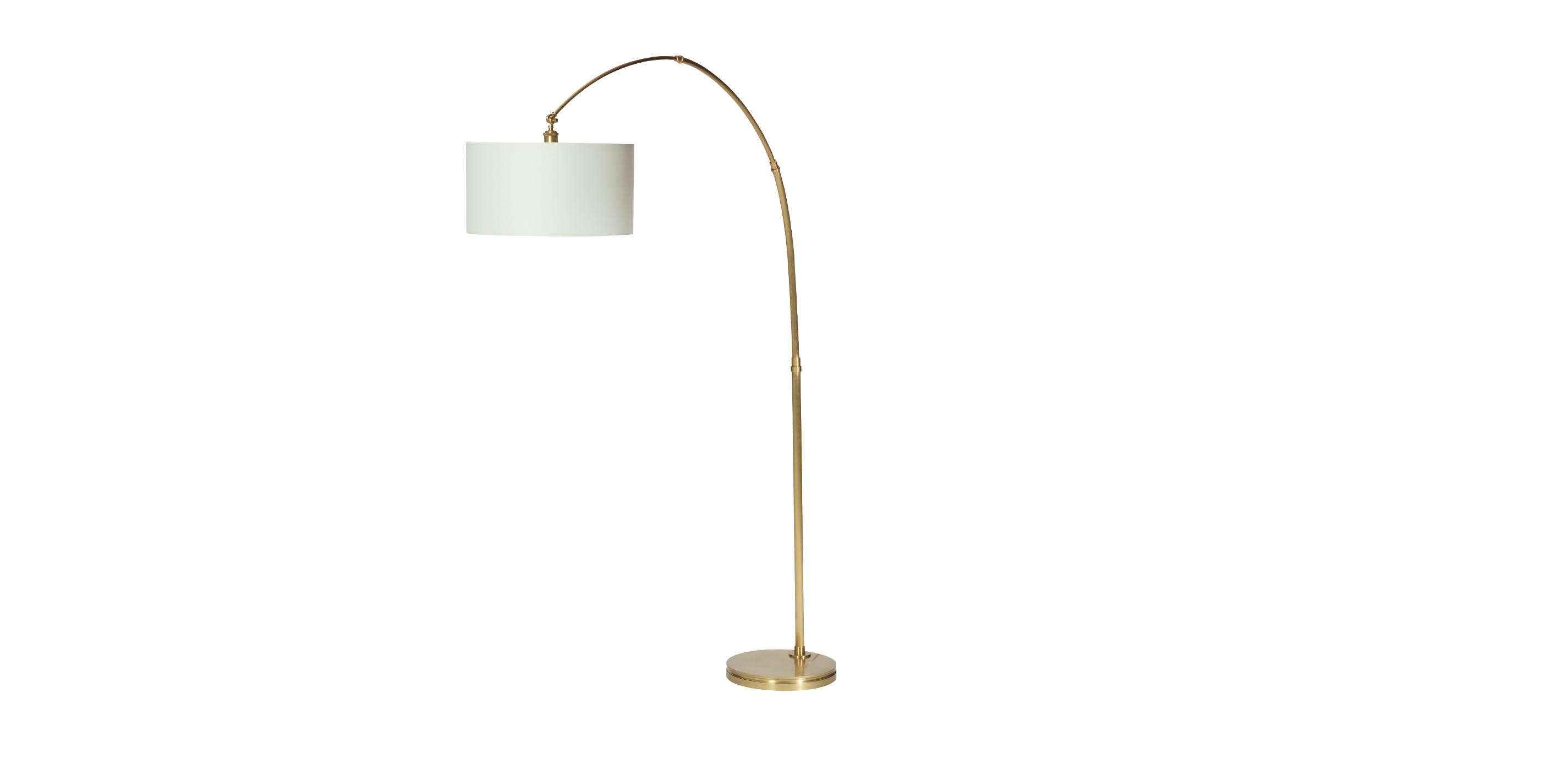 Sloane Midcentury Arc Floor Lamp—Adjustable Floor Lamp | Ethan Allen