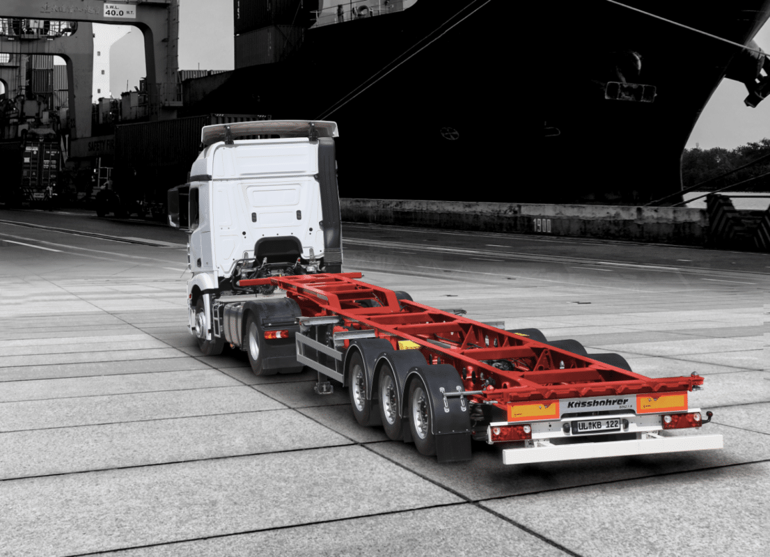 40F CONTAINER CHASSIS - EUトレーラーズ