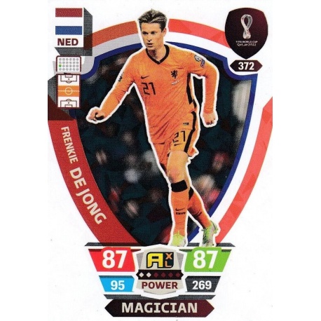 Online sale Frenkie de Jong Magician Adrenalyn XL Qatar 2022