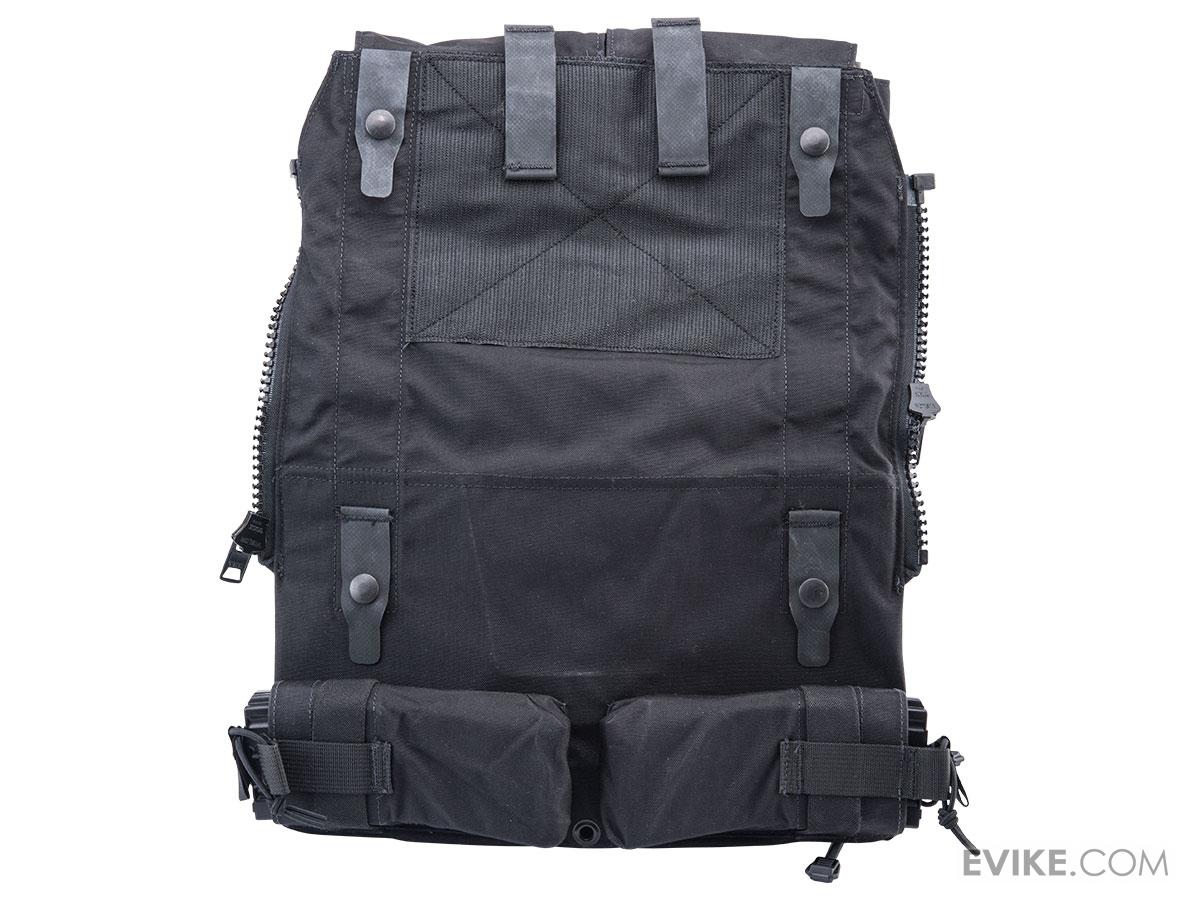 Crye Precision Pouch Zip-On Panel 2.0 (Color: Black / Large - X