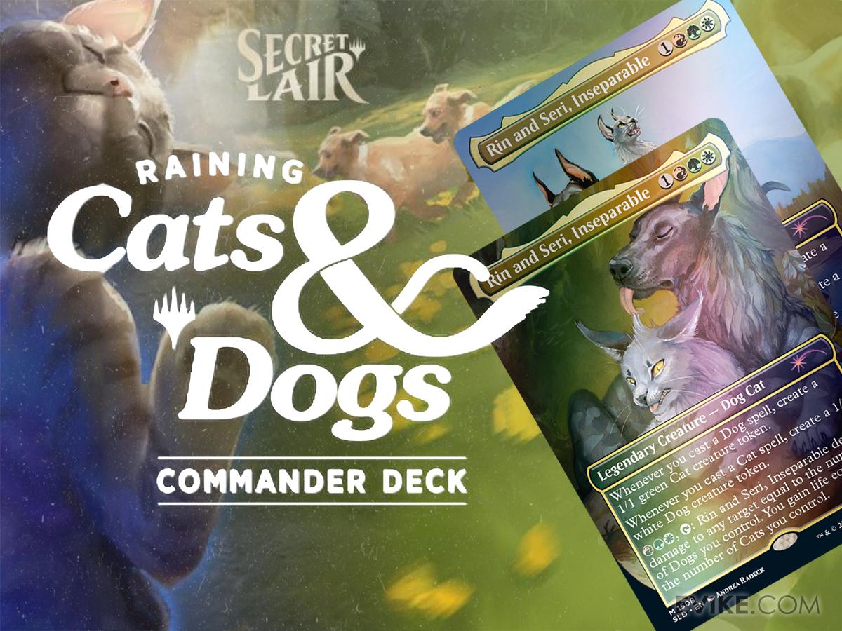 Magic: The Gathering Secret Lair x Raining Cats and Dogs Commander
