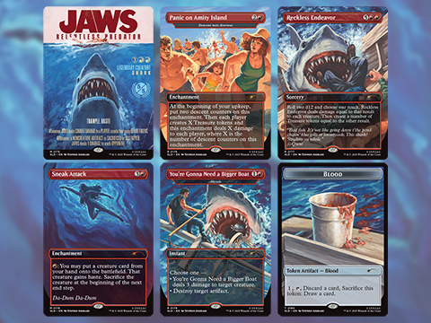 Magic: The Gathering Secret Lair x Jaws: Terror of Amity Island