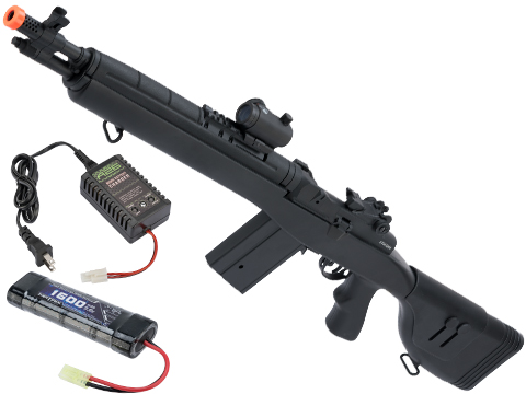 CYMA Sport SOCOM 16 M14 Full Size Airsoft AEG (Package: Black