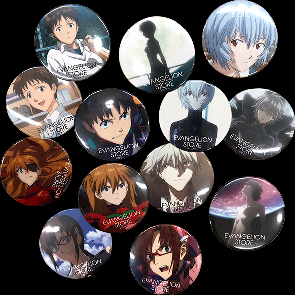 11) エヴァ 缶バッジ 渚カヲル 【公式通販】