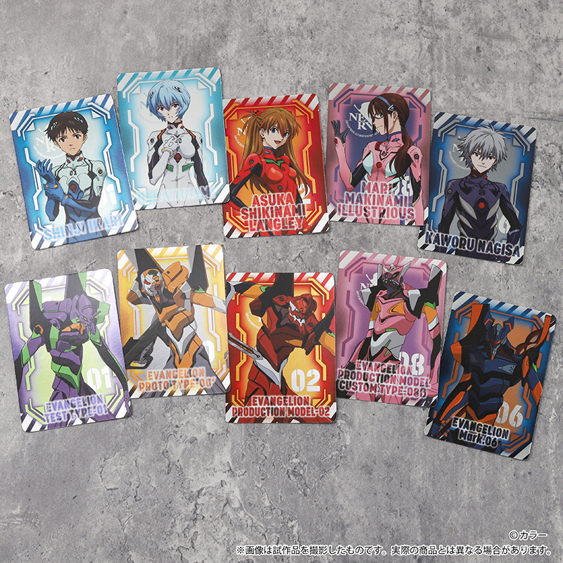 ムービックより、ネオン風デザインのメタルカードコレクション「ネオン