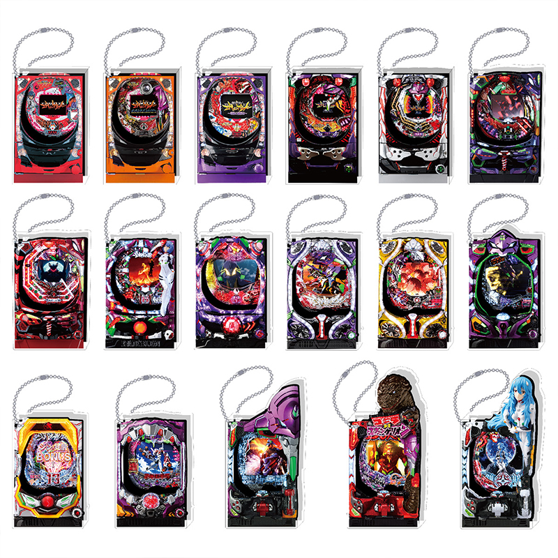 エヴァンゲリオン大博覧会】アクリルブロックキーホルダー / P新世紀