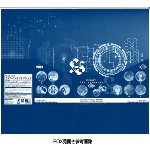 EVA STOREオリジナル カヲルキャラバッジコレクション10個入りBOX