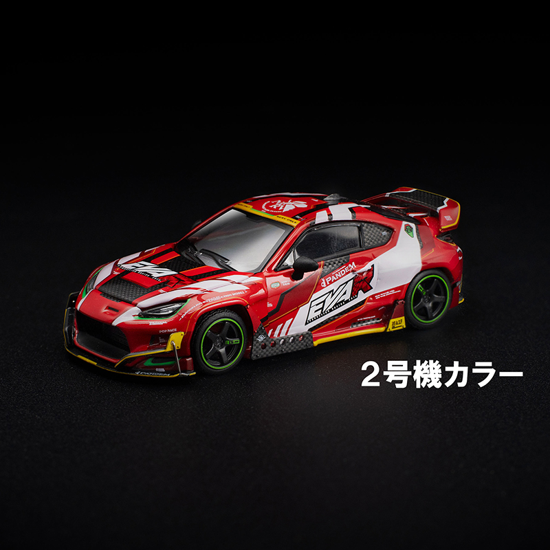エヴァレーシング 1/64ミニカー POP RACE×EVANGELION RACING PANDEM