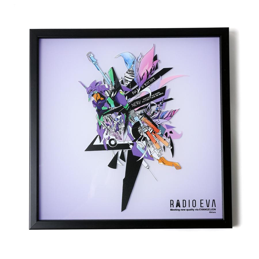 受注生産品】RADIO EVA A077 EVANGELION Acrylic Art β/EVA-01(KENTA