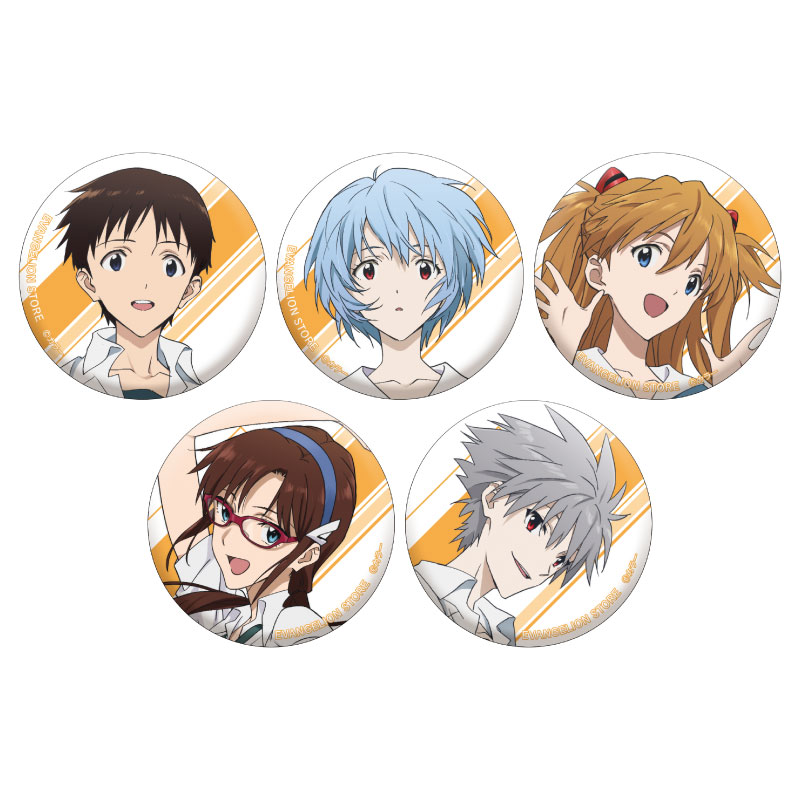 エヴァンゲリオン 台北限定POP UP CAFE 缶バッジ 渚カヲル