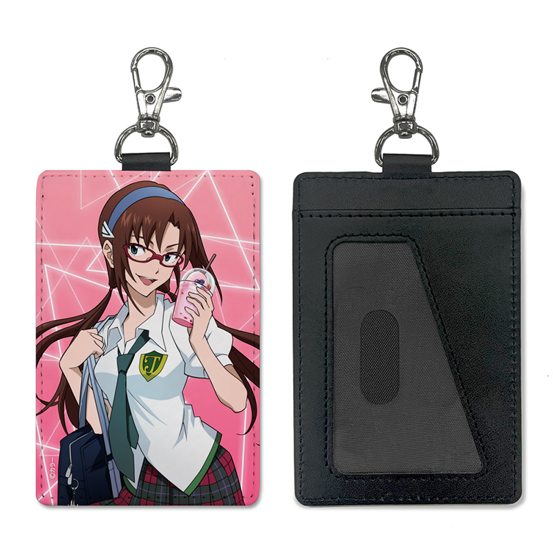 エヴァンゲリオン描きおろし式波・アスカ・ラングレー65mm缶バッジ制服