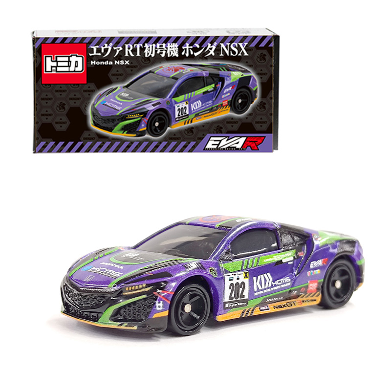 エヴァレーシング【トミカ】ミニカーエヴァンゲリオンRT初号機日産