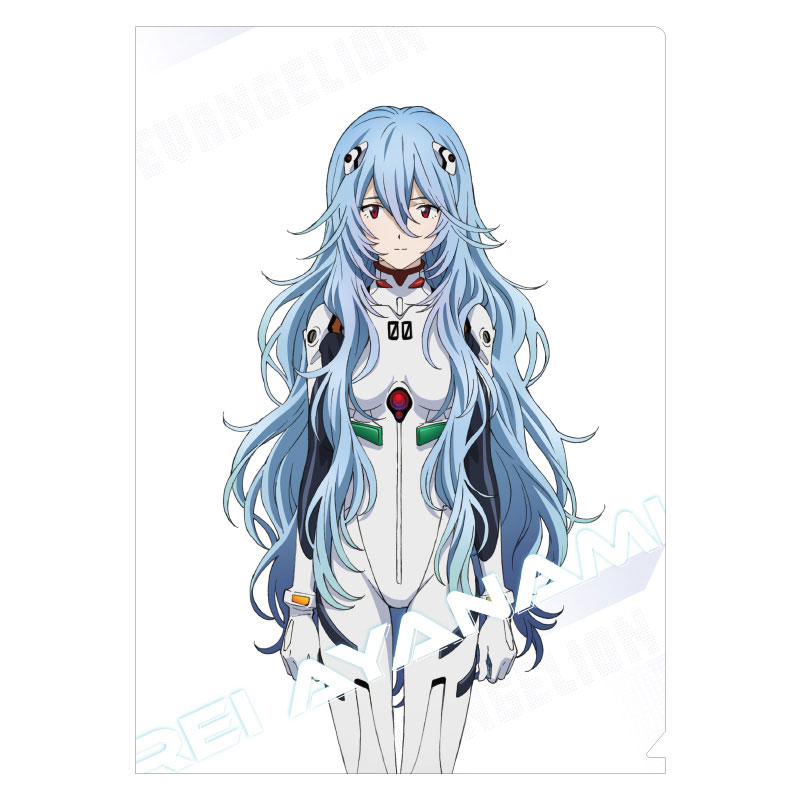 EVA STOREオリジナル クリアファイル&缶バッジセット/綾波レイ