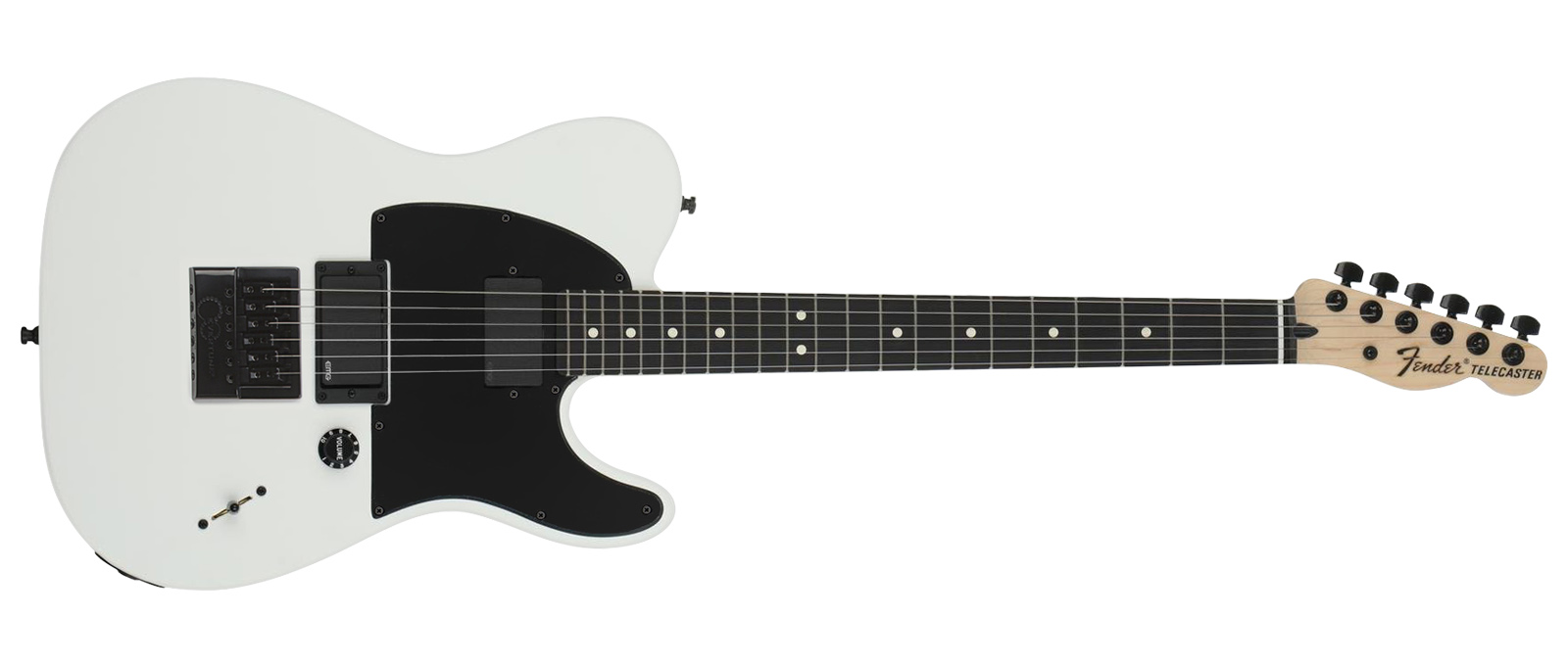 Fender Jim Root Telecaster HH • White &bull: EverTune AfterMarket