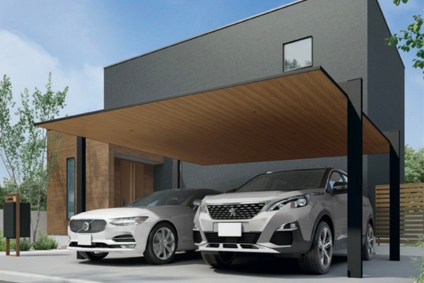 LIXIL カーポートSC 2台用の概算お見積り｜カーポートならエクス