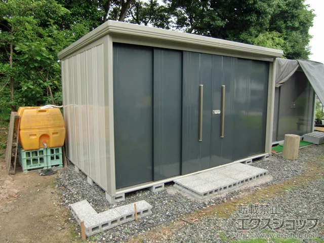 鹿児島県日置市のタクボ物置・収納・屋外倉庫施工例(Mr.ストックマン