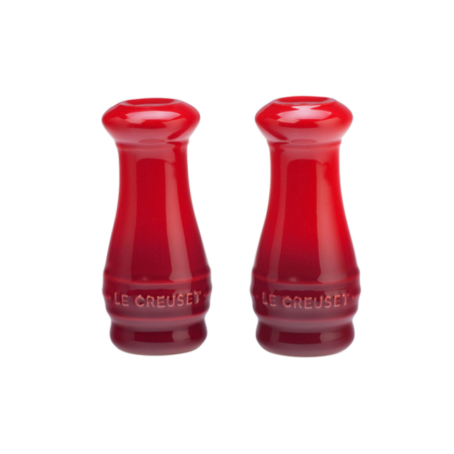Le Creuset Salt and Pepper Shakers