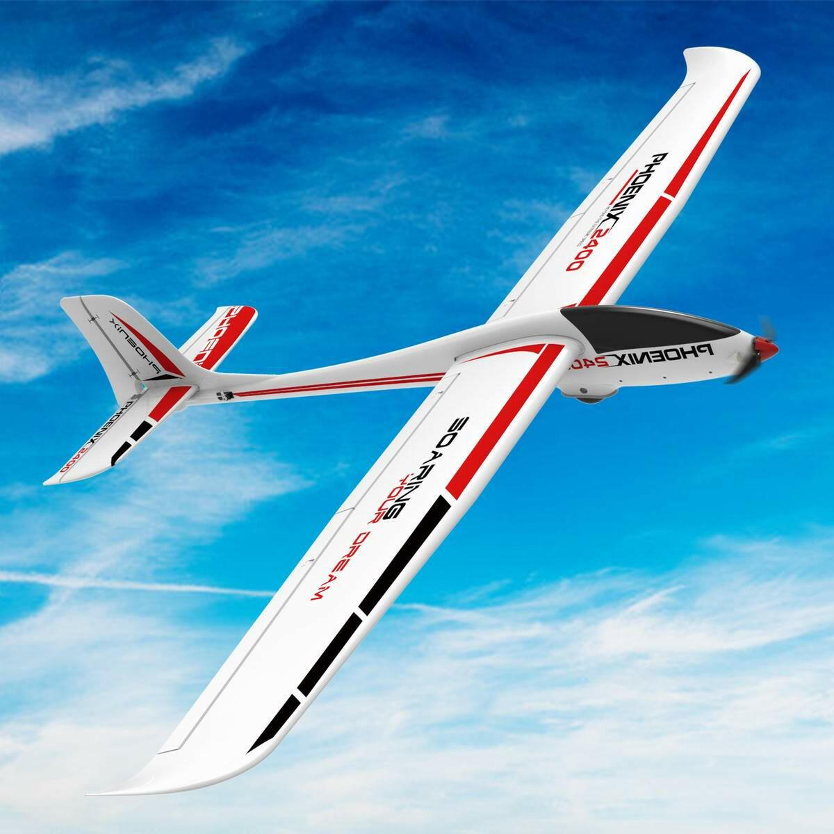 Phoenix 2400 5-CH RC Glider with 2.4M Wingspan