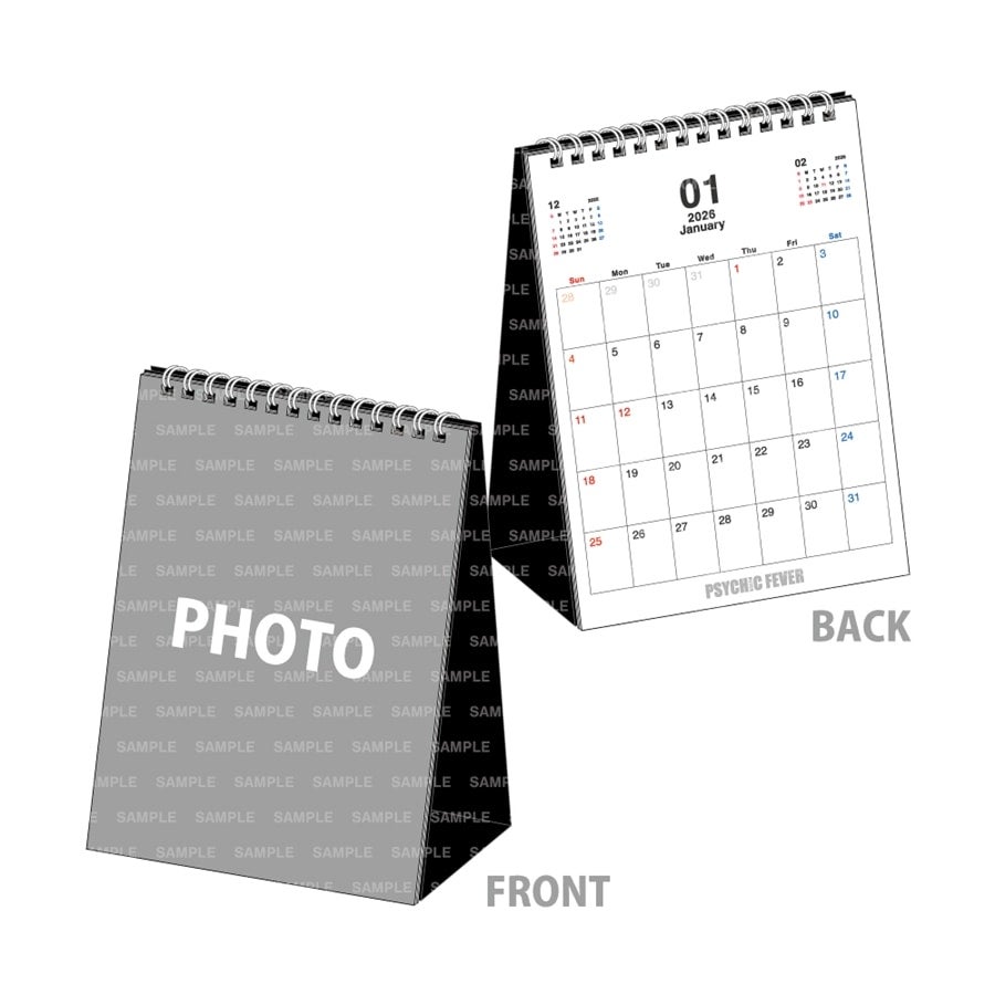 EXILE TRIBE STATION ONLINE STORE｜PSYCHIC FEVER 2026 カレンダー/卓上