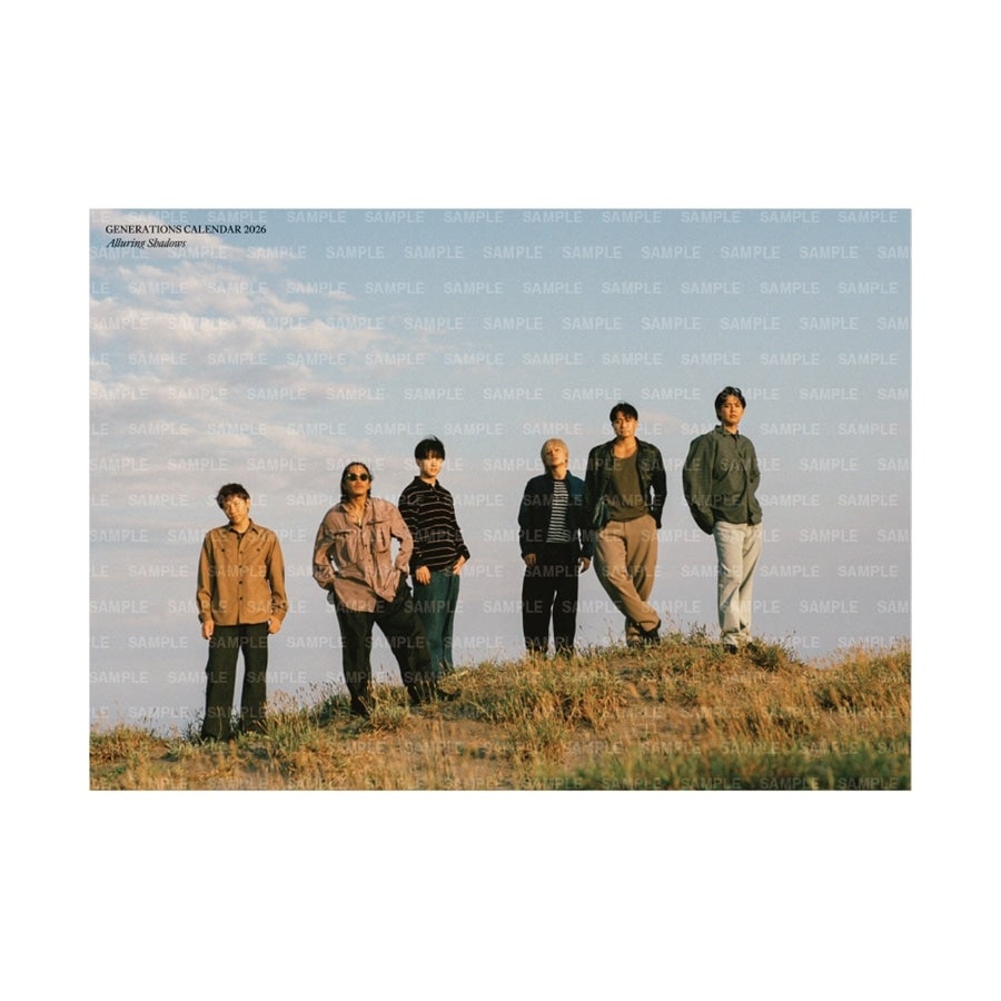 EXILE TRIBE STATION ONLINE STORE｜GENERATIONS 2026 カレンダー