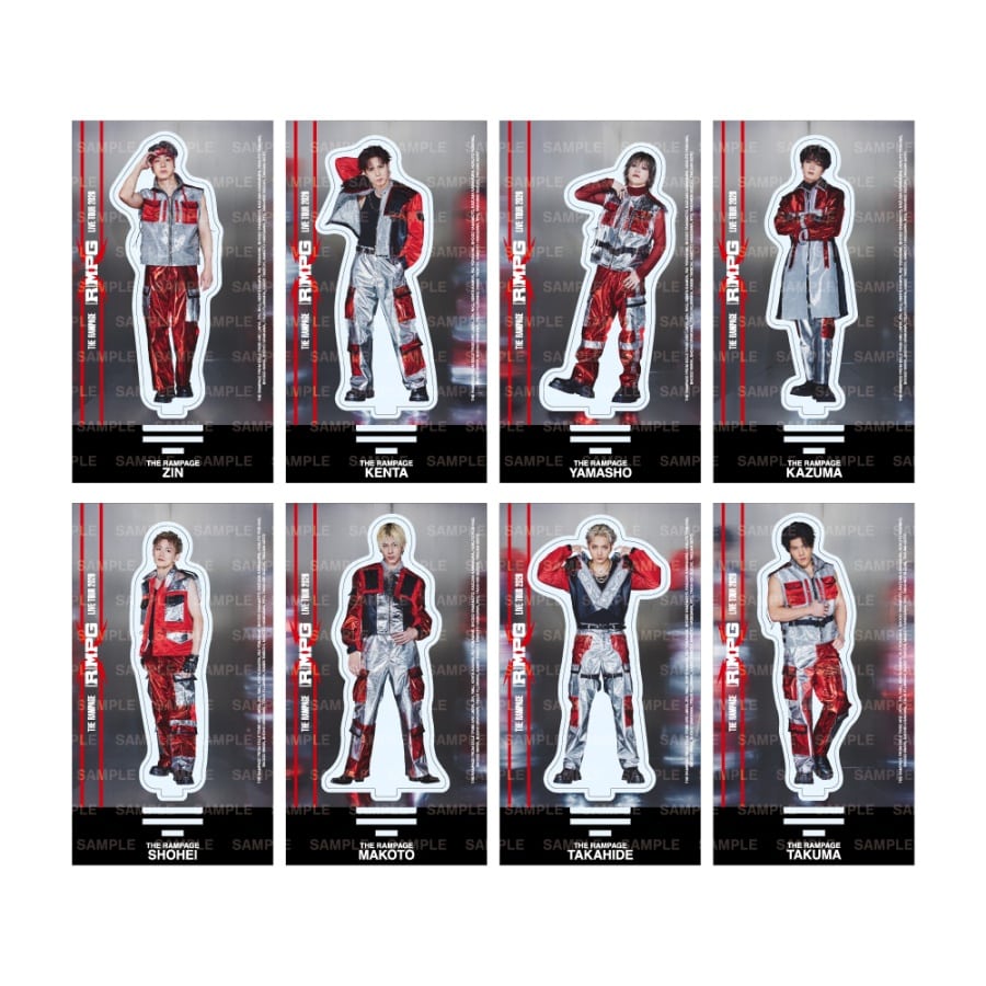 EXILE TRIBE STATION ONLINE STORE｜(R)MPG アクリルスタンドB/全8種
